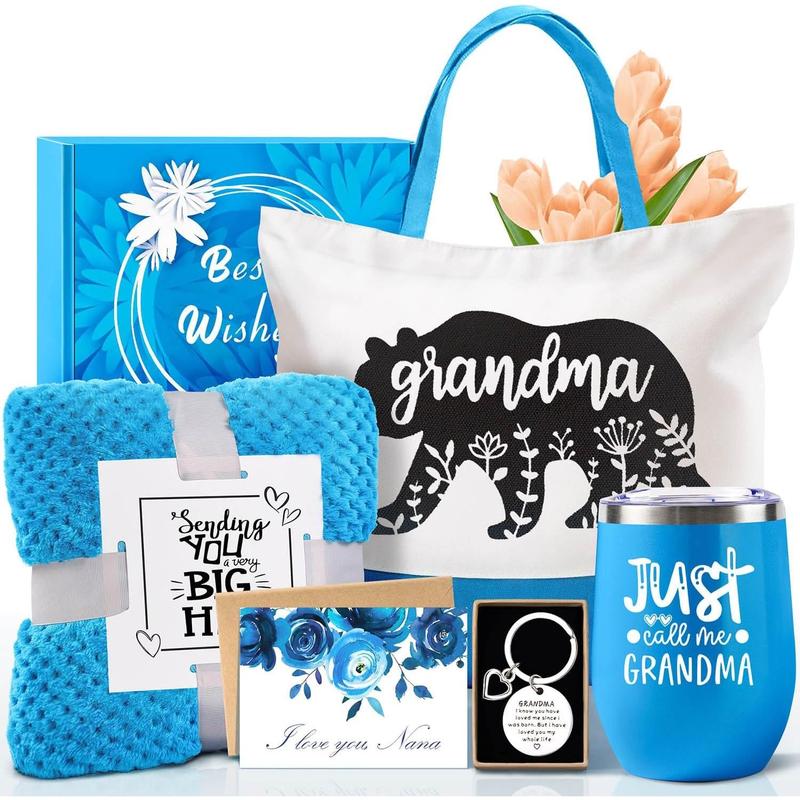 Christmas Gifts for Grandma, Grandma Birthday Gifts, Mothers Day Gifts for Grandma Nana, Grandma Gifts,  Gifts for Grandmother from Granddaughter Grandson Grandkids,  Grandma Gift Basket