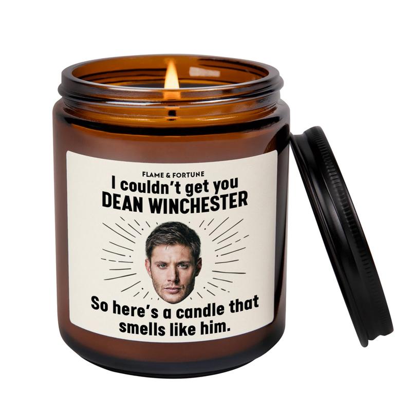 Smells like Dean Winchester Candle | Dean Winchester Fan Gift, Best Friend Gifts, Fandom Inspired Candle | Soy Wax Scent Candle