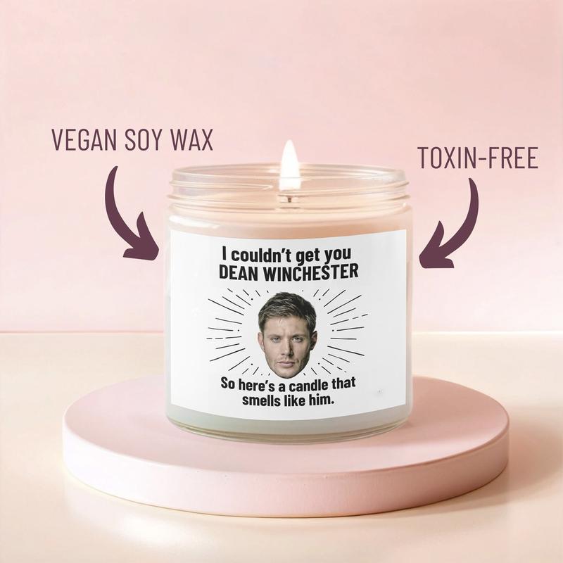 Smells like Dean Winchester Candle | Dean Winchester Fan Gift, Best Friend Gifts, Fandom Inspired Candle | Soy Wax Scent Candle