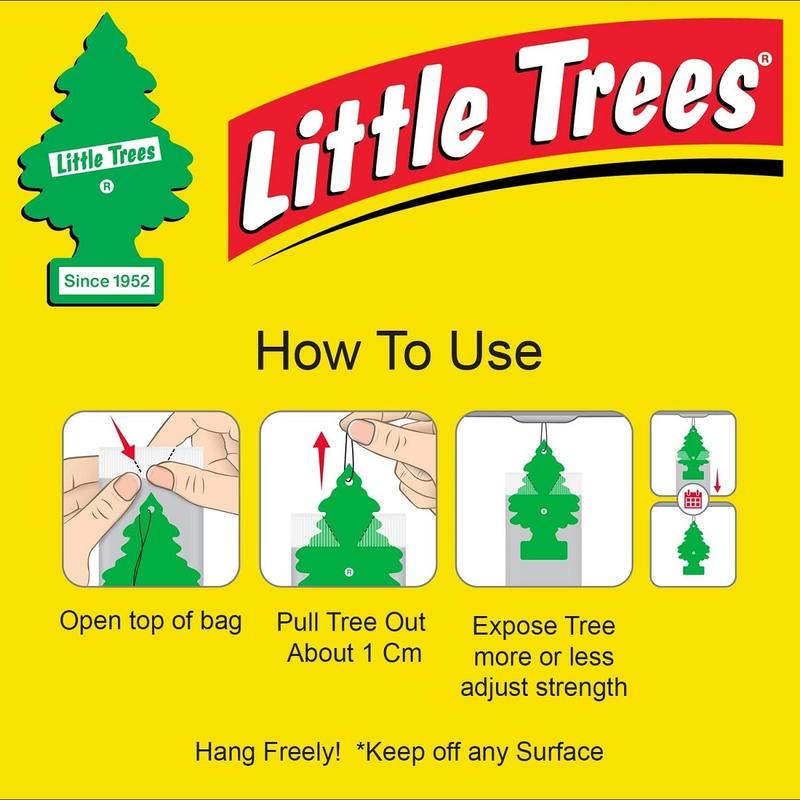 Little Trees Air Fresheners, True North Pack of 30