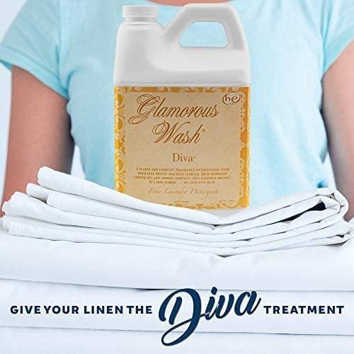 Tyler Glamorous Wash DIVA Fine Laundry Detergent with Stain Remover Pen - DIVA Liquid Detergent Designed for Clothing - Hand and Machine Washable - 32oz (DIVA)