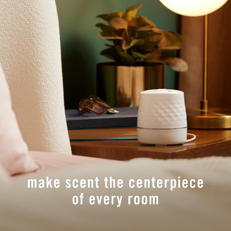 Febreze Plug Scent Booster - Oil Diffuser for Continuous Freshness, Compatible with Plug-In Refills