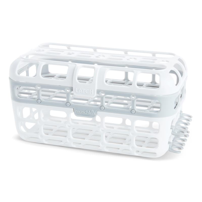 High Capacity Baby Bottles and Accessories Dishwasher Basket, Gray