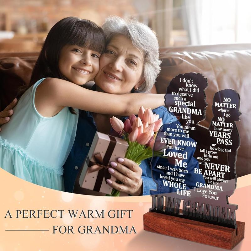 Christmas Gifts for Grandma, Valentines Day Gift for Grandma, Grandma Gifts from Granddaughter, Birthday Gifts for Grandma from Granddaughter, Mother's Day Gifts for Grandma, Best Grandma Gifts