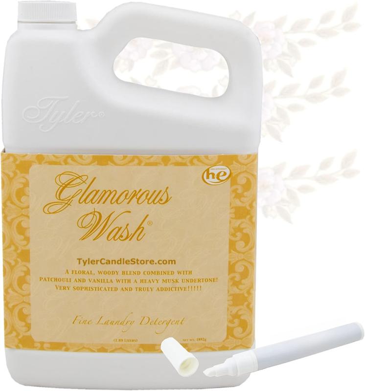 Tyler Glamorous Wash DIVA Fine Laundry Detergent with Stain Remover Pen - DIVA Liquid Detergent Designed for Clothing - Hand and Machine Washable - 32oz (DIVA)