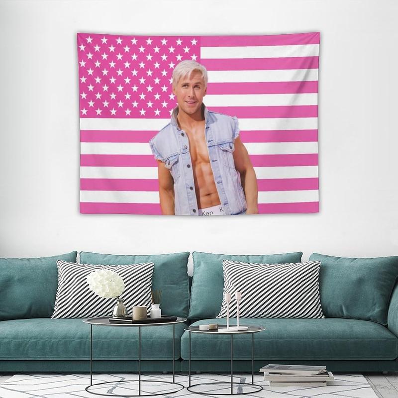 GHGDFSD Ryan Star Gosling Tapestry National Flag Poster Dormitory Bedroom Funny Tapestry Indoor And Outdoor Decorative Wall Fashion Art Home