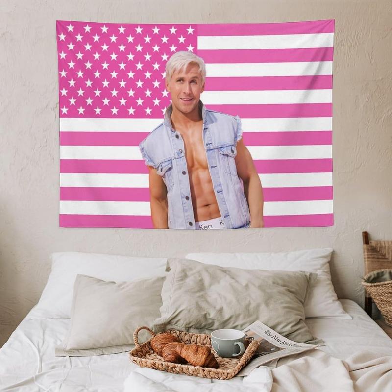 GHGDFSD Ryan Star Gosling Tapestry National Flag Poster Dormitory Bedroom Funny Tapestry Indoor And Outdoor Decorative Wall Fashion Art Home