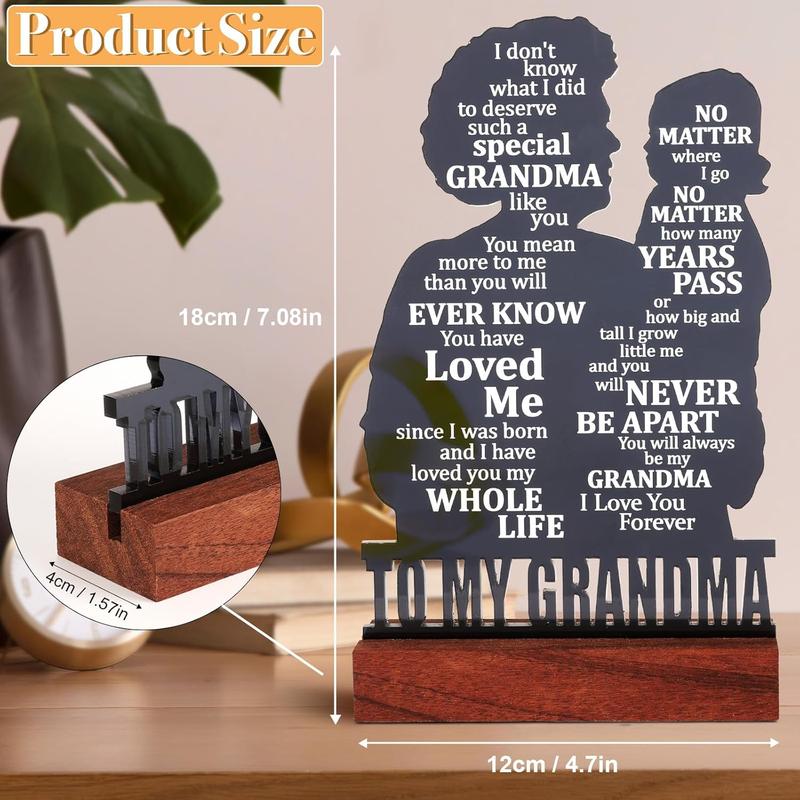 Christmas Gifts for Grandma, Valentines Day Gift for Grandma, Grandma Gifts from Granddaughter, Birthday Gifts for Grandma from Granddaughter, Mother's Day Gifts for Grandma, Best Grandma Gifts