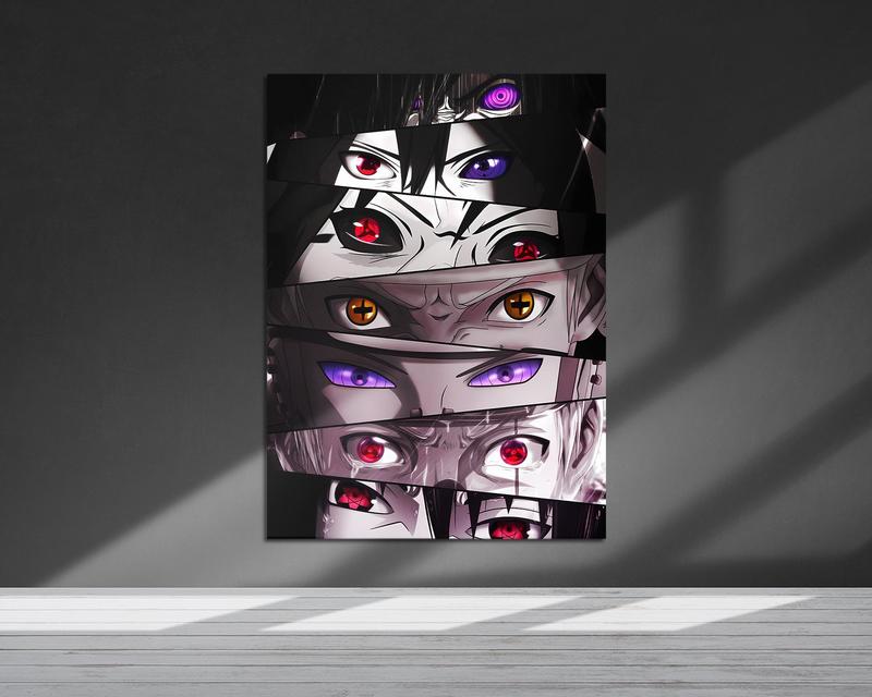 Naruto Eyes Poster