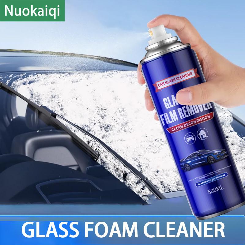 Nuokaiqi Car Home Front Windshield Oil Film Remover Car Window Cleaner Powerful Decontamination Foam Cleaning Agent Multi-functional Spray Household