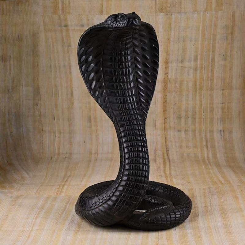 WILLOW TREE Cobra Statue Decoration, Resin Craft Gift, Home Decoration Collectible, Indoor Table Decoration Suitable for Holidays