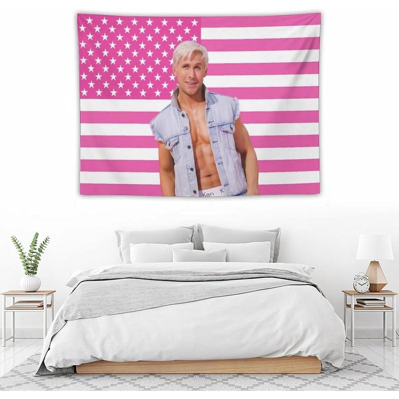 GHGDFSD Ryan Star Gosling Tapestry National Flag Poster Dormitory Bedroom Funny Tapestry Indoor And Outdoor Decorative Wall Fashion Art Home