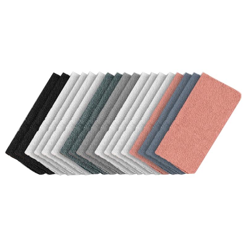 GentleTouch 18-Pack Washcloth Bundle - Pastel Shades