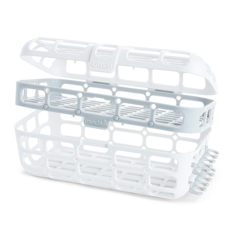 High Capacity Baby Bottles and Accessories Dishwasher Basket, Gray