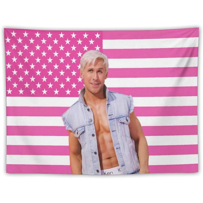 GHGDFSD Ryan Star Gosling Tapestry National Flag Poster Dormitory Bedroom Funny Tapestry Indoor And Outdoor Decorative Wall Fashion Art Home