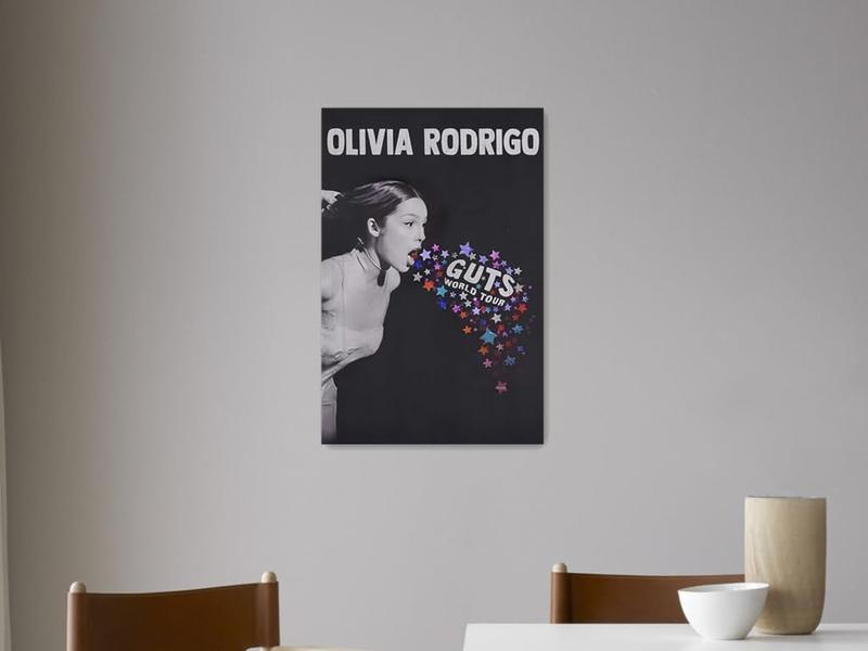 Olivia Poster Rodrigo Art Album Cover Poster And Wall Art Picture Print Unframed A