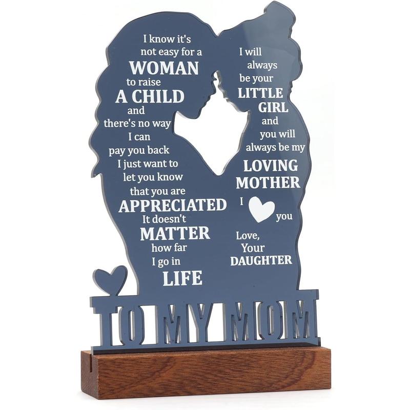 Dad for Fathers Day from, Birthday  for Dad from , Fathers Day Sign  for Dad from, Acrylic Hug Sign