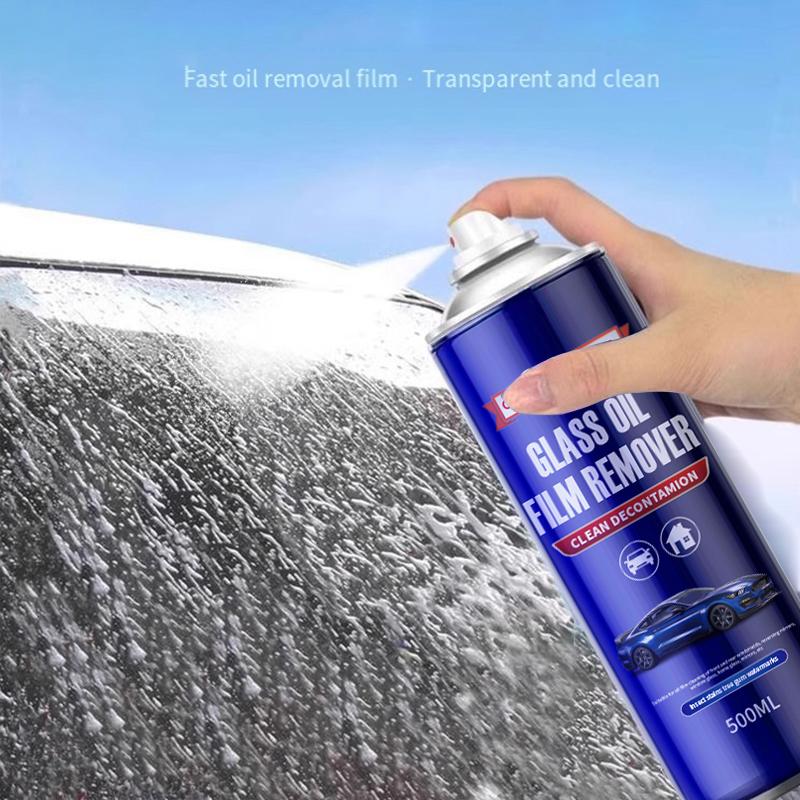 Nuokaiqi Car Home Front Windshield Oil Film Remover Car Window Cleaner Powerful Decontamination Foam Cleaning Agent Multi-functional Spray Household