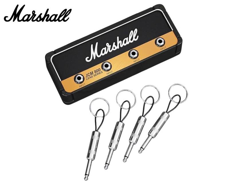 Marshall Vintage Guitar-Inspired Key Holder - Wall-Mounted Key Rack for Home Decor with Realistic Amp Design