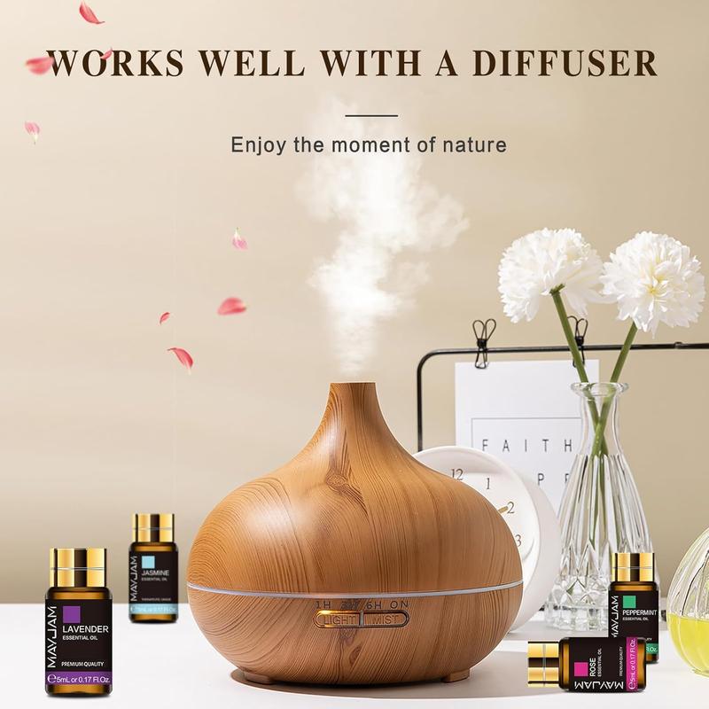 Hot Sale!!!! [best seller] Christmas deal - 5ml Essential Oil Set for Diffuser Humidifier Air Purifier, Tea Tree 20 Pcs Pure Essential Oil Set, Christmas gift, Home Aromatherapy Massage Essential Oil