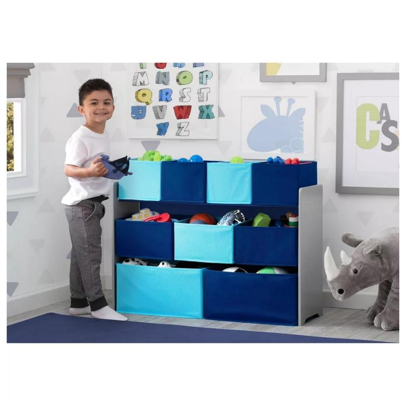 Elevate Playtime Organization with the Ultimate Deluxe Multi-Bin Toy Organizer - Spacious Storage Bins Included!