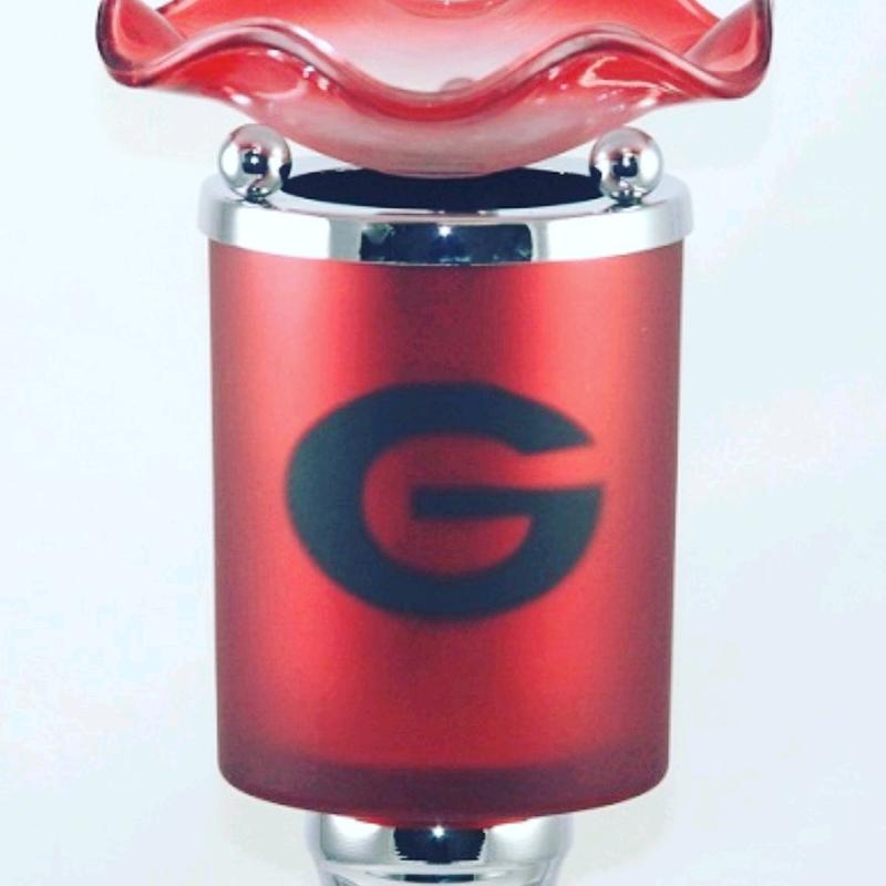 Sports Inspired Electric Touch Fragrance Burner! Tart & Wax Warmer! Bulldogs! New Orleans Saints! Alabama