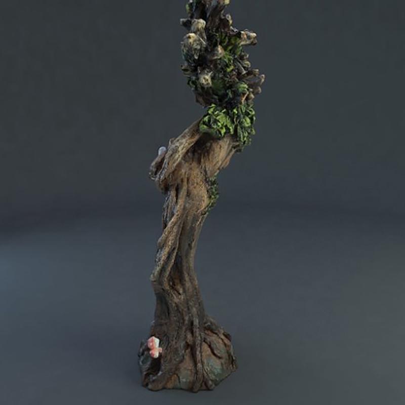 Forest Goddess Statue Nature Queen Resin Sculpture Creative Desktop Ornaments Garden Decoration Simulation Figure Artifact