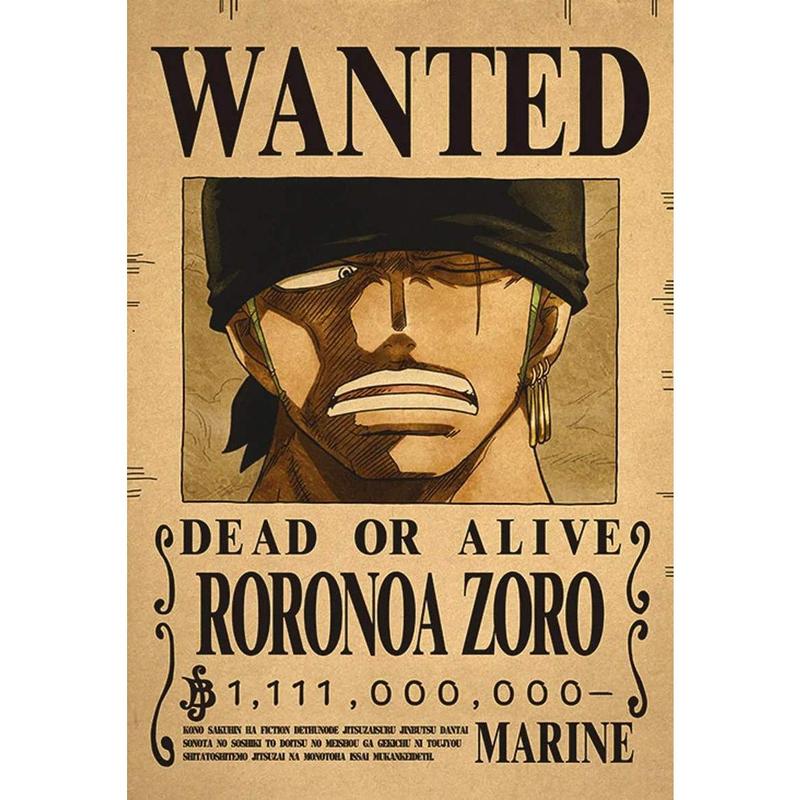 Strawhat Crew Bounty Poster Pack - 10 Piece