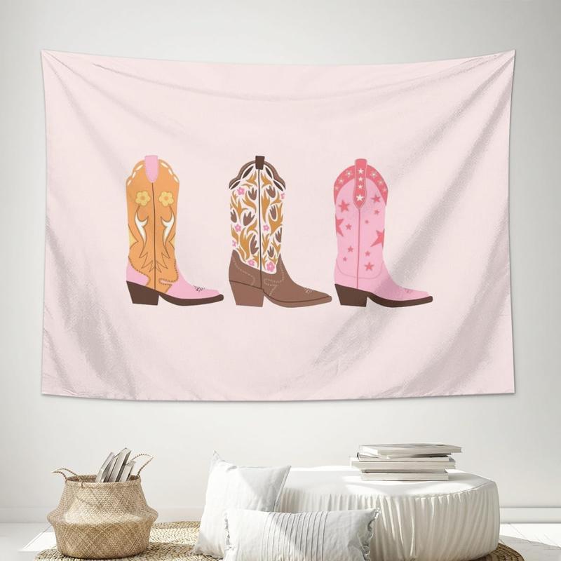 Fashion Pink Collage Tapestry Aesthetic Wall Hanging Tapestries Cute Preppy Banner For Teen Girl Bedroom College Dorm Home Living Room Party Decor 30X40 In