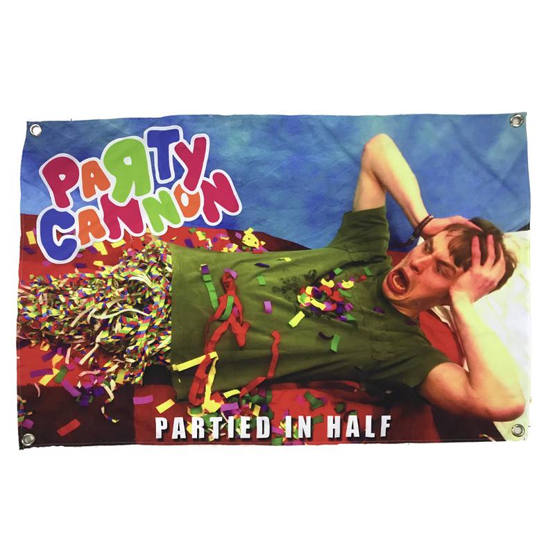 Party Cannon - Partied in Half (Flag)