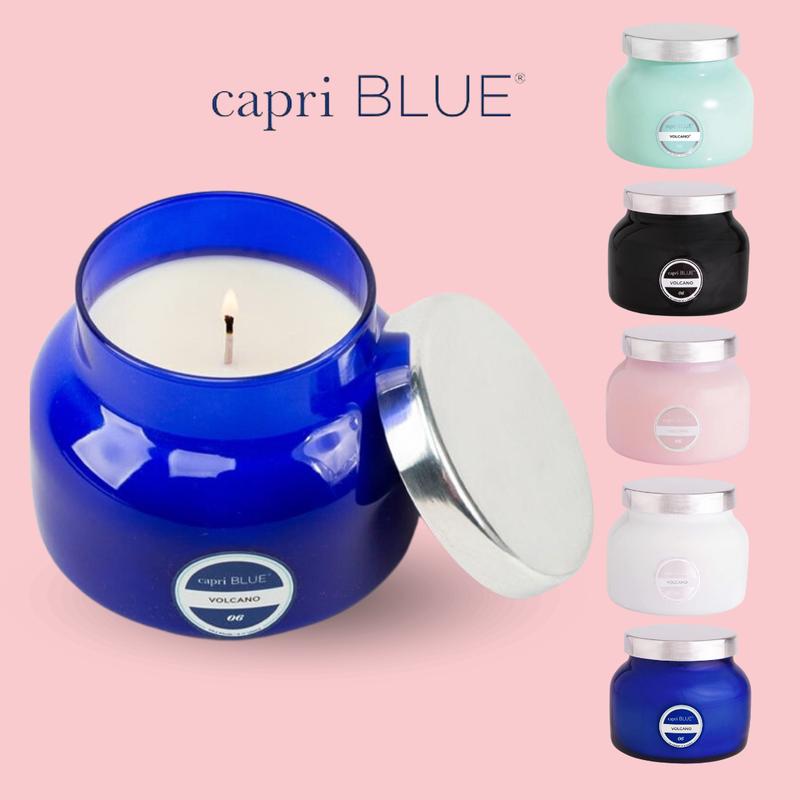 Capri Blue Volcano Scented Candle - Candle 19 Oz -Up to 60 Hour Burn Time - Decoration - Ornaments Freshener Tin Perfume Aroma