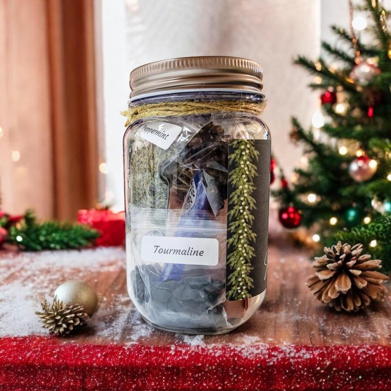 Winter Solstice and Yule Spell Jar Kit - Deluxe and Gift Set Editions