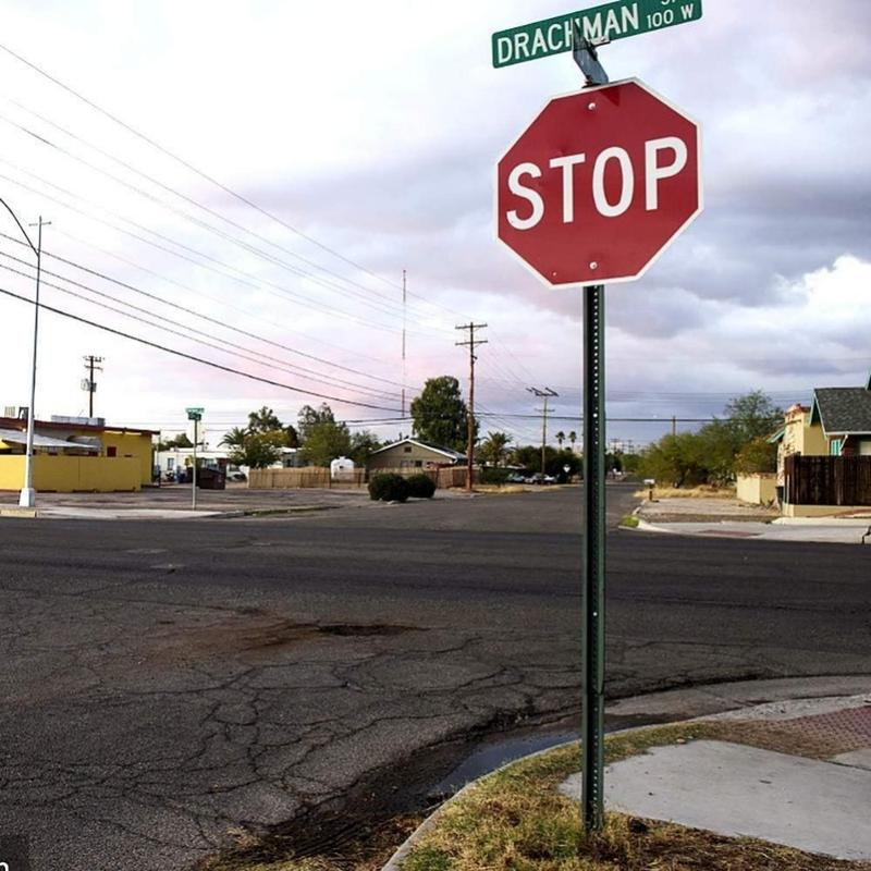 Stop Sign, Street Traffic Warning Reflective Signs, 12