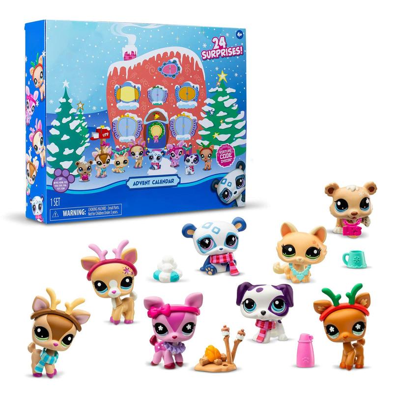 Littlest Pet Shop 24 Days of Surprises Advent Calendar Christmas Decor