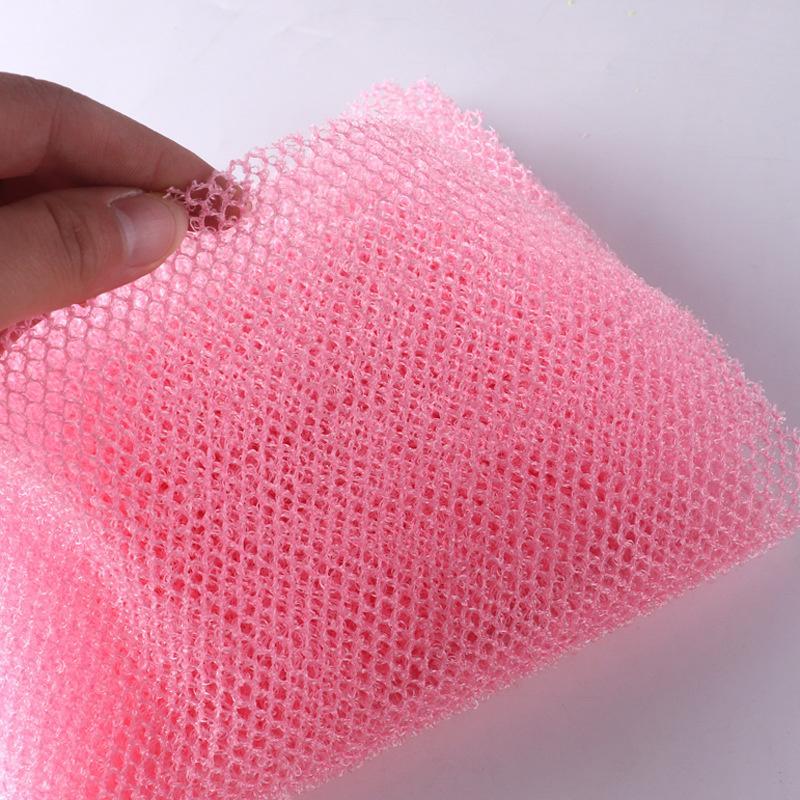 Exfoliating Washcloth, 1 Count 2 3 Counts Shower Exfoliating Bath Sponge, Mesh Shower Exfoliating Bath Scrubber, Bath Accessories, African Net Sponge