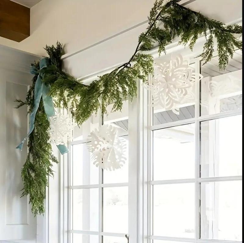 Artificial Cedar Garland Decoration