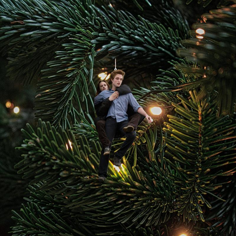 This Is The Tree Of A Killer Bella Edward Cullen Twilight Funny Acrylic 2024 Xmas Ornament Christmas Tree Decor Car Hanging Ornament