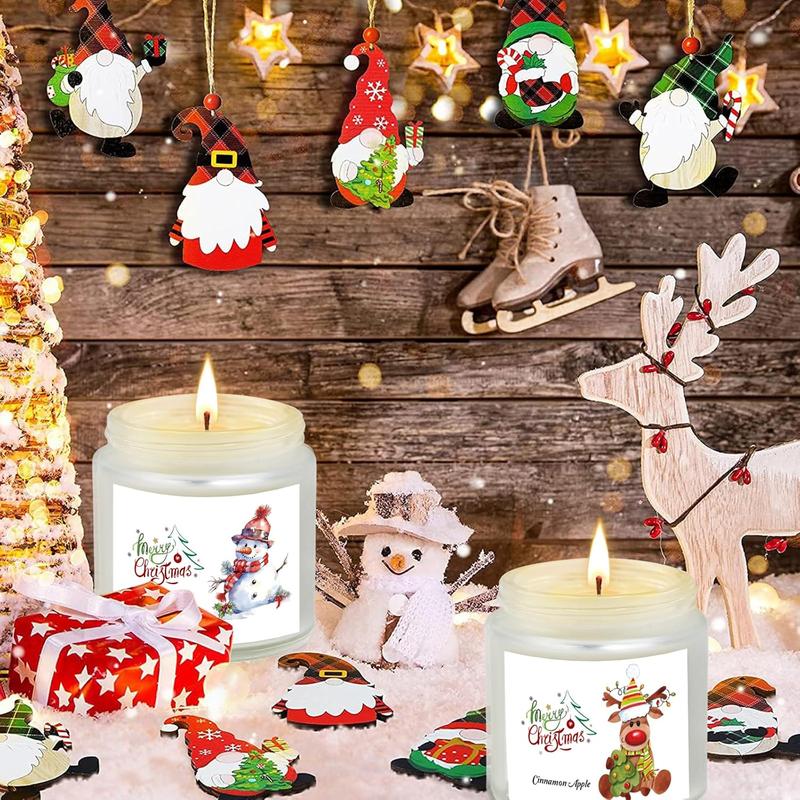 6 Pack Christmas Candles Set, Christmas Candles for Home Scented, Winter Holiday Scented Candles, Natural Soy Wax Jar Aromatherapy Candle, Christmas Candle Gifts Stocking Stuffers for Women Men Adult,Scented, Set for Stress Relief | MeditationYoga | SPA |