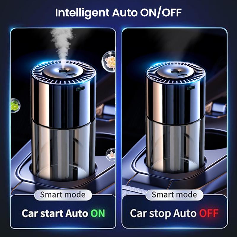 Smart Car Air Freshener with Three Adjustable Concentration Scent Levels, 160ML Car Perfume