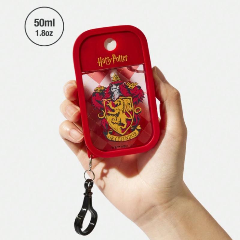 HARRY POTTER X College Badge And Argyle Pattern Semi-Transparent Portable Spray Bottle