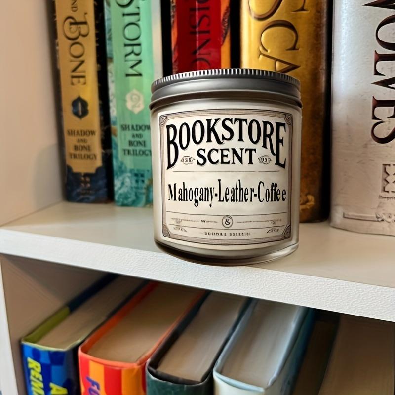 Bookstore Candle, Book Lovers Gift, Aromatherapy Candle Bedroom Fragrance Birthday Gift Creative Ornament Decor Freshener