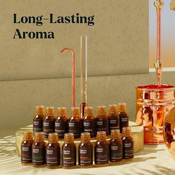 16 Pcs Premium Grade Home Essentials Oils - for Diffusers, Fragrance, Scents for Candle Making, Soap, Slime - EssentialOils for Aromatherapy Aromatherapy Essential tea tree