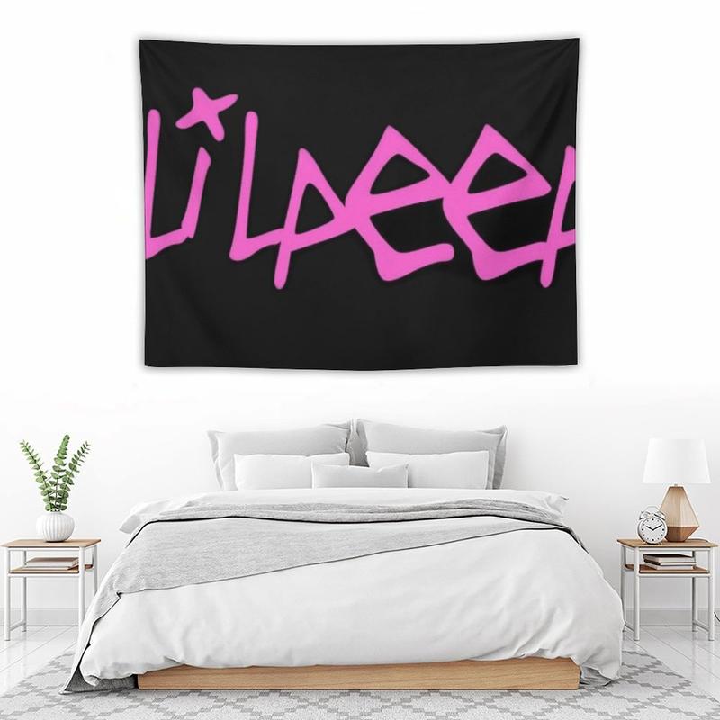 Rap Singer Music Poster Lil Singer LilPeep Tapestry Feet Home Decoration Tapestry Bedroom, University Dormitory Decoration Available for Indoor And Outdoor UseFashion Lil_peep Live Gift Lace