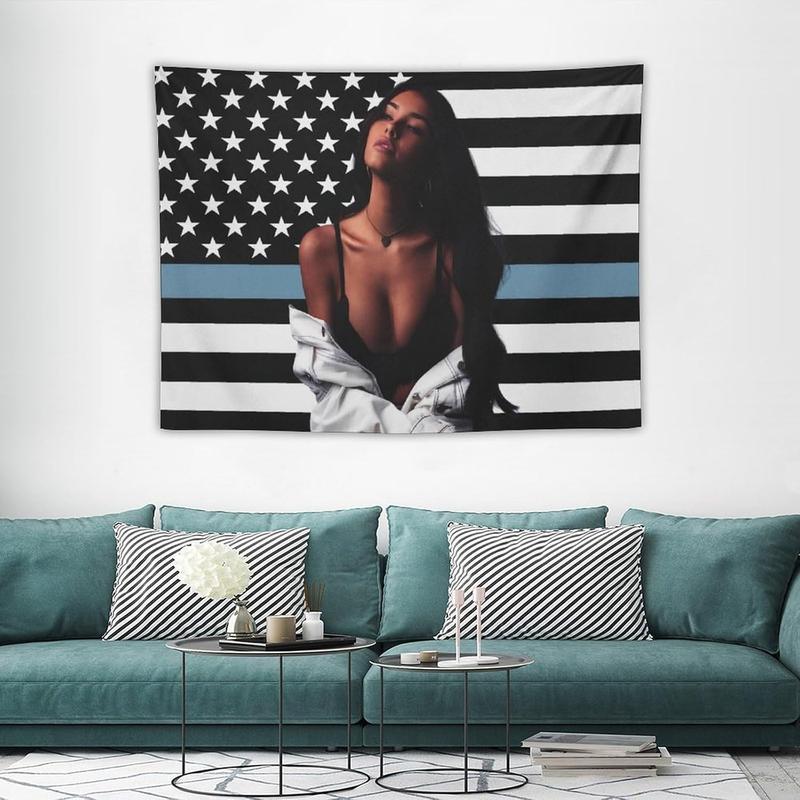 Madison Music Beer Flag Tapestry Wall Tapestry Poster Suitable for College Dormitory Cave Bedroom Living Room Party Decoration Merch