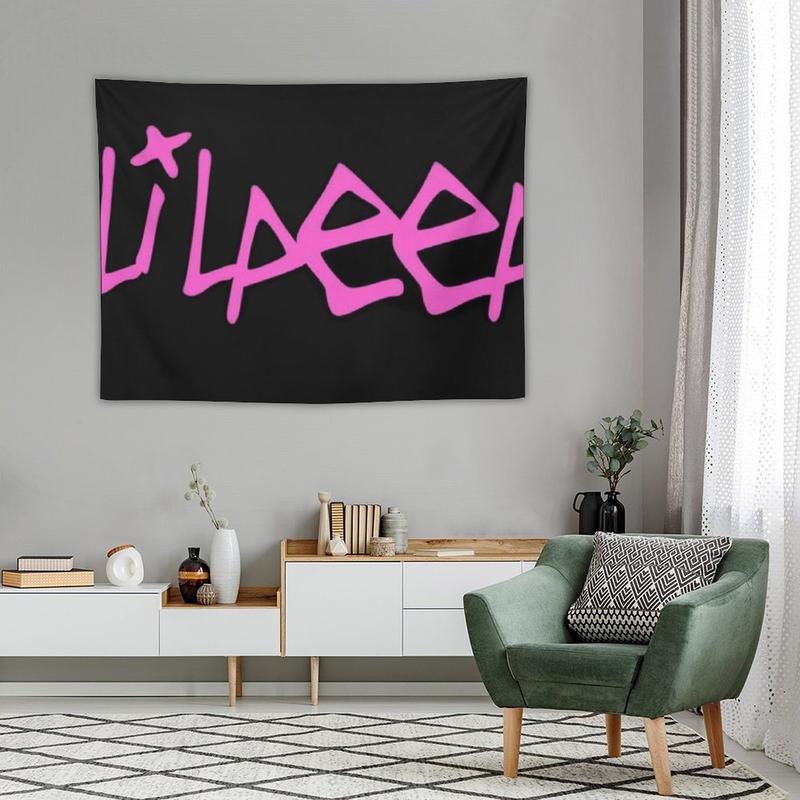 Rap Singer Music Poster Lil Singer LilPeep Tapestry Feet Home Decoration Tapestry Bedroom, University Dormitory Decoration Available for Indoor And Outdoor UseFashion Lil_peep Live Gift Lace