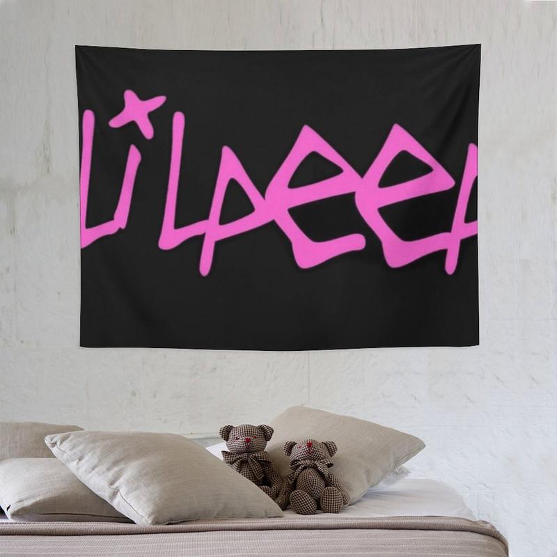 Rap Singer Music Poster Lil Singer LilPeep Tapestry Feet Home Decoration Tapestry Bedroom, University Dormitory Decoration Available for Indoor And Outdoor UseFashion Lil_peep Live Gift Lace