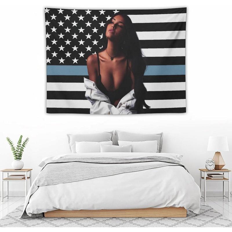 Madison Music Beer Flag Tapestry Wall Tapestry Poster Suitable for College Dormitory Cave Bedroom Living Room Party Decoration Merch