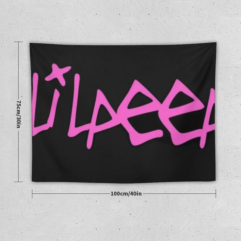 Rap Singer Music Poster Lil Singer LilPeep Tapestry Feet Home Decoration Tapestry Bedroom, University Dormitory Decoration Available for Indoor And Outdoor UseFashion Lil_peep Live Gift Lace